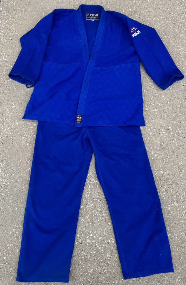 FUJI Original Gi & Gear Brazilian Jiu-Jitsu Martial Arts Kimono Size 6 Blue