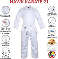 Lightweight Karate Gi for Kids & Adults | Durable PolyCotton Uniform
