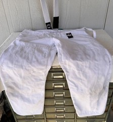 Fuji Gi Top Jacket Pants Belt Kimono Adult Sz A1 White Judo BJJ MMA Heavyweight