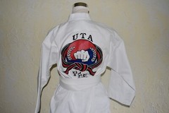 Ladies Or Teen Karate Gi Or Uniform With Jacket White Belt And Pants Size 2