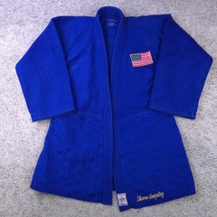 adidas JU Champion III Judo Gi Blue 160cm IJF Approved Adult Unisex Blue USA