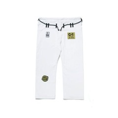 Shoyoroll Jiu Jitsu Uniform RVCA Batch 136 Competitor Retro BJJ 450 GSM White