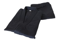 Martial Sports Heavyweight 14oz Karate Uniform Gi – Black/Red/Blue Free Shipping