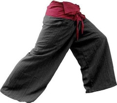 Original Thai Fisherman Pants, Perfect for Yoga, Martial Arts, Pirate, Medieval,