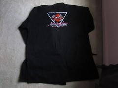 Black Martial Arts TaeKwondo Neo Legend Tigars Uniform Size 6 Heavyweight