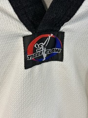 Mooto Taekwondo Uniform Top White Black Collar Martial Arts Dobok Jacket