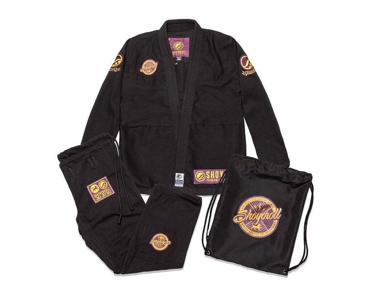 Shoyoroll BJJ GI Batch 83 Mamba Competitor Uniform 450 GSM Black *With Bag*