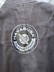 Hayabusa GI A4 Pearl Weave Jiu Jitsu Grappling Karate Grey Set