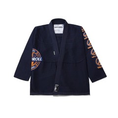 Shoyoroll Tangerine Competitor Navy Blue BJJ Gi 450 gsm BJJ Kimono With Bags
