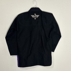 Elite Sports BJJ Jiu-Jitsu Gi Jacket Kimono Top A2 Black/Purple