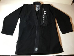 Black Extra Heavyweight Cotton Karate Martial Arts Gi size #A2 Jacket & Pant