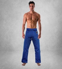 New Fuji Sports All Around Mens Brazilian Jiu Jitsu Jiu-Jitsu BJJ Blue Gi Pants