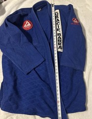 Gracie Barra Kimono Gi Tops Lot Of 3 Adult A5 Jiu Jitsu BJJ Blue White MMA XXL