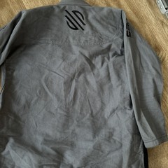 Sanabul Gi BJJ Jiu Jitsu Top & Pants Set Grey Gray Size A1 Heavy Cotton Grapple