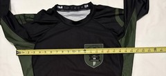 Fuji Sports Submit Everyone MMA BJJ Jiu Jitsu Long Sleeve LS Rashguard XXL