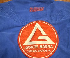 Gracie Barra Equipe GB BJJ Jiu-Jitsu Gi Jacket Y6 Blue
