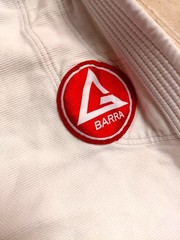 Gracie Barra Equipe GB Edition BJJ Gi Jacket Mens Size A4 White Kimono Top Rare