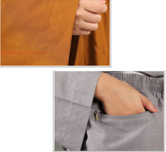 Cotton Meditation Buddhist Monk Clothing Sets Kung Fu Tai Chi Shaolin Uniforms
