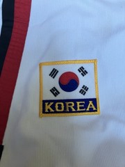 Lecaf Spirt Korea Taekwondo Uniform Shirt Youth Size 1 130Cm) White