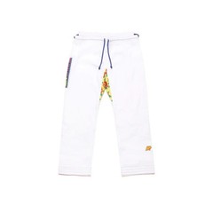 Albino & Preto x Locals BJJ GI Brazilian Kimono MMA A&P Jiu Jitsu Uniform Gear