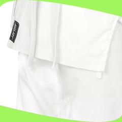 Karate Uniform Martial Arts Gi Premium Quality 8oz Poly Cotton with White Belt