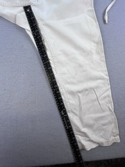 Vtg 70s Kim School Of Tae Kwon Do Double Weave Karate Dogi Shirt Belt & Pants