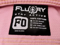 Fluory Pink Koi Fish BJJ Gi Jacket Only – Women’s F1/F2 (Fits Small/Medium)