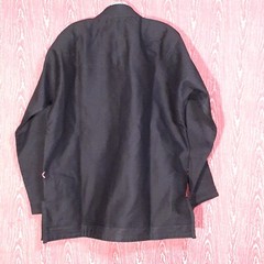 IMRSE Black Flow Fuji Kimono Black Pants 2 Piece Set Jiu Jitsu Adult Size A-1L