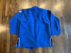 Elite Sports MMA Martial Arts Brazilian Jiu Jitsu Gi & Pants Blue Size A3