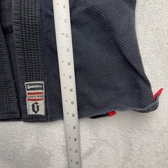 Gameness BJJ Gi Jacket Mens Size 1 Black Jiu Jitsu Kimono Professional Fightwear