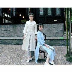 Women Vintage Tai Chi Top Chinese Tang Suit Kung Fu Uniform Coat Martial Arts