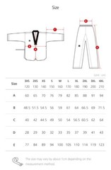 MOOTO BS5 Uniform with Black V-Neck Basic Season-5 Standard WT Dobok Korea