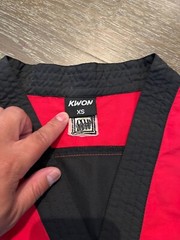KWON GERMANY National World Karate Kickboxing Council shirt jersey uniform XS