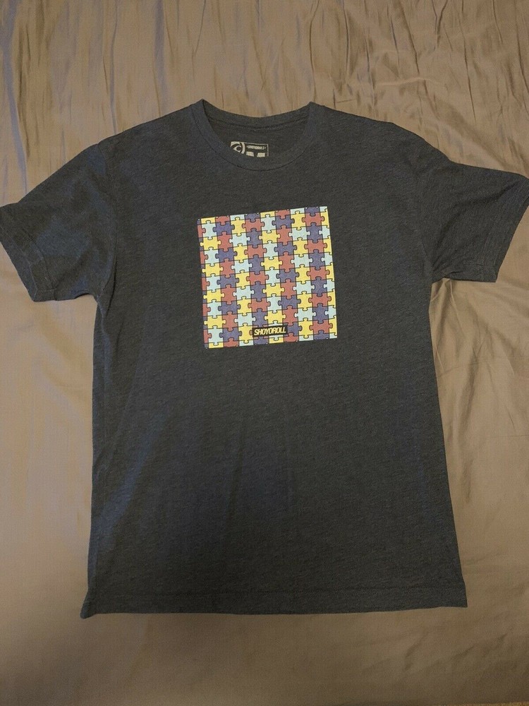 Shoyoroll Autism Awareness 3 T Shirt ***Brand New***