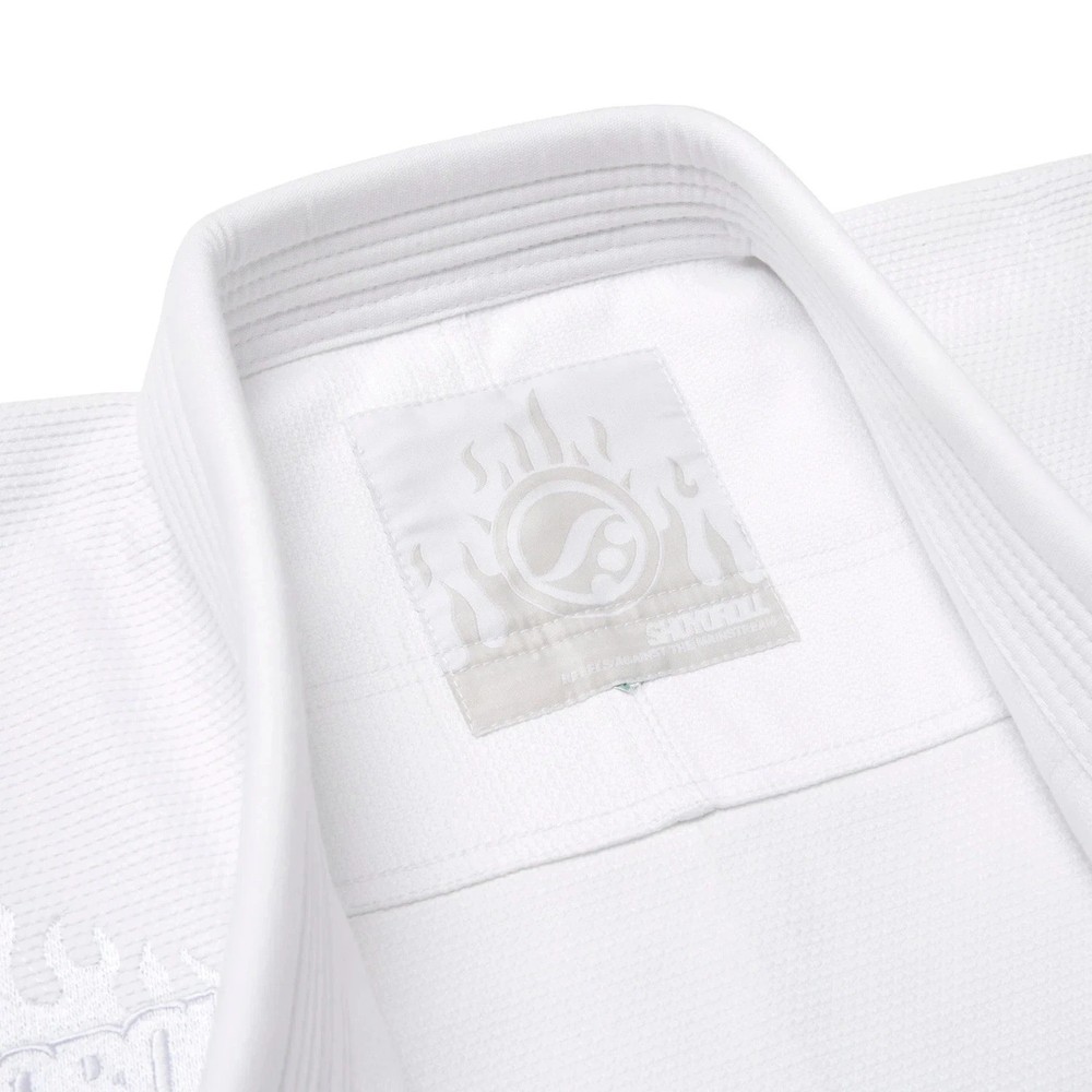 Shoyoroll BJJ Gi Batch 135 White 450 GSM Jiu Jitsu Kimono With Bag (New)