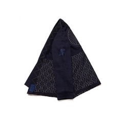 New Albino & Preto BJJ GI Navy Blue Batch#72 Satori Jiu Jitsu Uniform With Bag