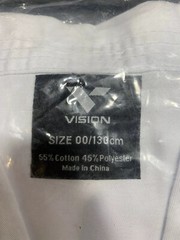 CVS Taekwondo Uniform Size 00/130cm White