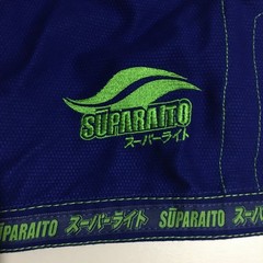 Fuji Suparaito Jiu Jitsu Gi Kimono Blue Size C0 Martial Arts Uniform