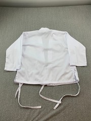 Martial Art Karate 7.5 oz Jacket Only Gi Uniform Light Weight sz 00 Childs White