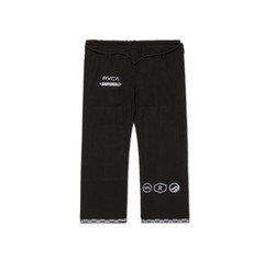 Men’s Shoyoroll BJJ Kimono Batch RVCA x Roots GI 450 GSM Uniform Black With Bag
