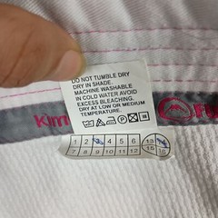 Fuji Champion Kimono W1 Jiu-Jitsu Gi Jacket Embroidered Cherry Blossom Cancer