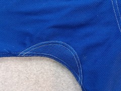 Reevo X Ultra Light Top Jacket Adult’s Size A1 Blue Brazillian Jiu Jitsu GUC