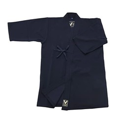 VIXIA Premium Jersey Kendo Gi Uniform Lightweight Quick Dry Navy Blue Size [X]