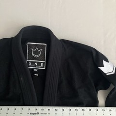 KINGZ The One Kimonos Kore GI Black Long Sleeve Size M2 Jiu Jitsu BJJ MMA
