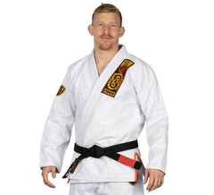 Fuji Lightweight Valiant Strength Edition Mens Brazilian Gi Jiu-Jitsu BJJ White
