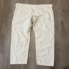 A2 Jiu Jitsu Gi Pants No String White