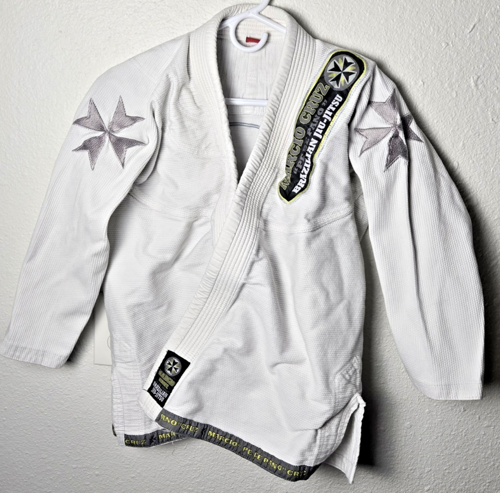 Marcio Cruz Brazilian Jiu-Jitsu Gi Women’s M3 White BJJ Kimono Uniform