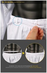MOOTO BS4.5 Uniform with Black V-Neck WT (World Taekwondo) TKD 4.5 Dobok