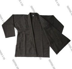 Black Brazilian jiu jitsu Gi Blank with high quality Pearl weave fabric A4 size