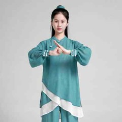 Martial Art Uniform Kung Fu Dress Wushu Clothing Tai Chi Clothes for Women